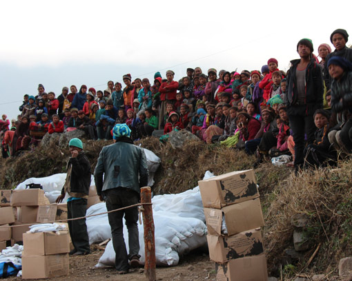 Devastating Earthquake Damage Affects Many People in Nepal